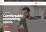 build squarespace coworking space website shared office website business website